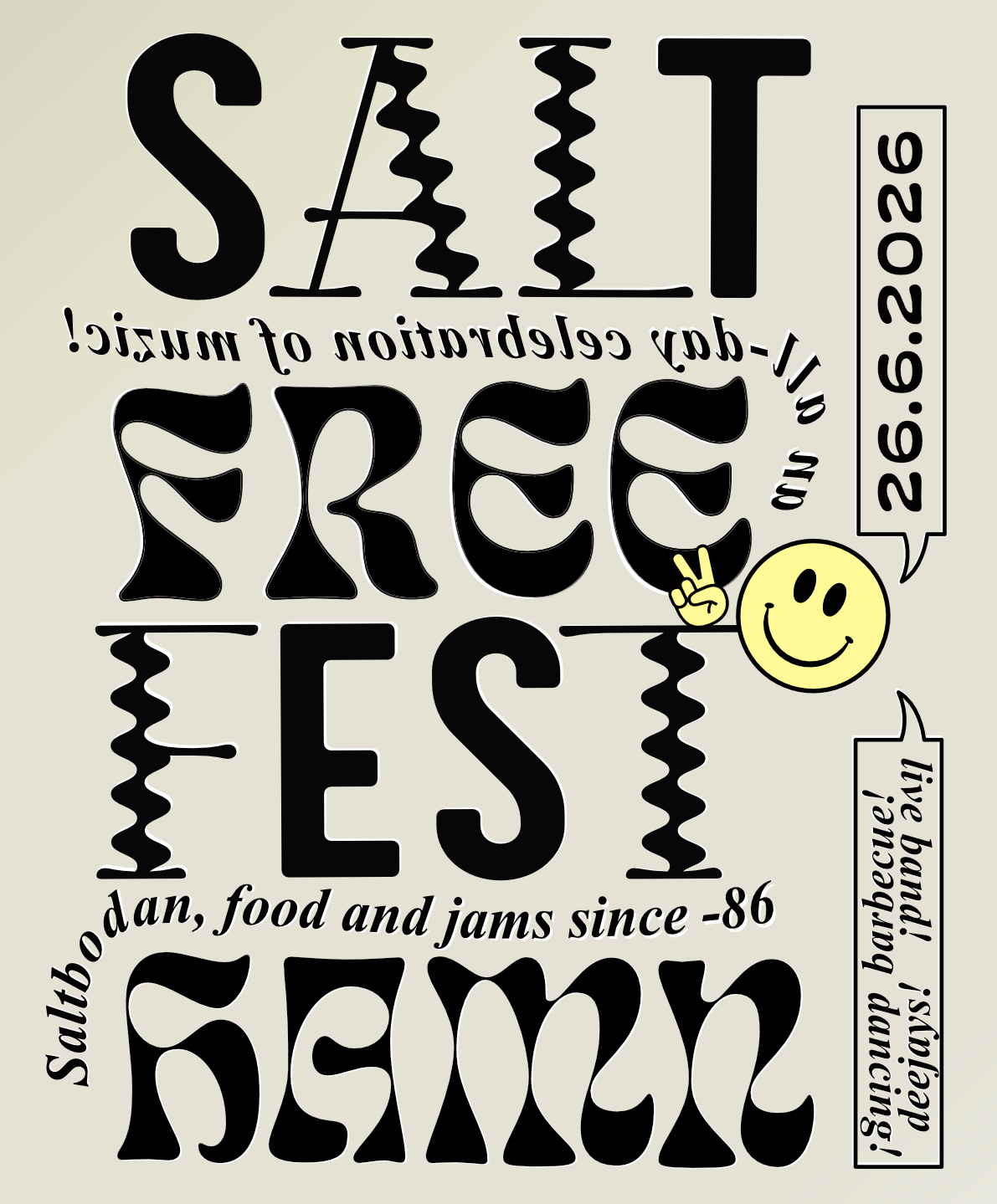 Saltfest / Freehamn poster
